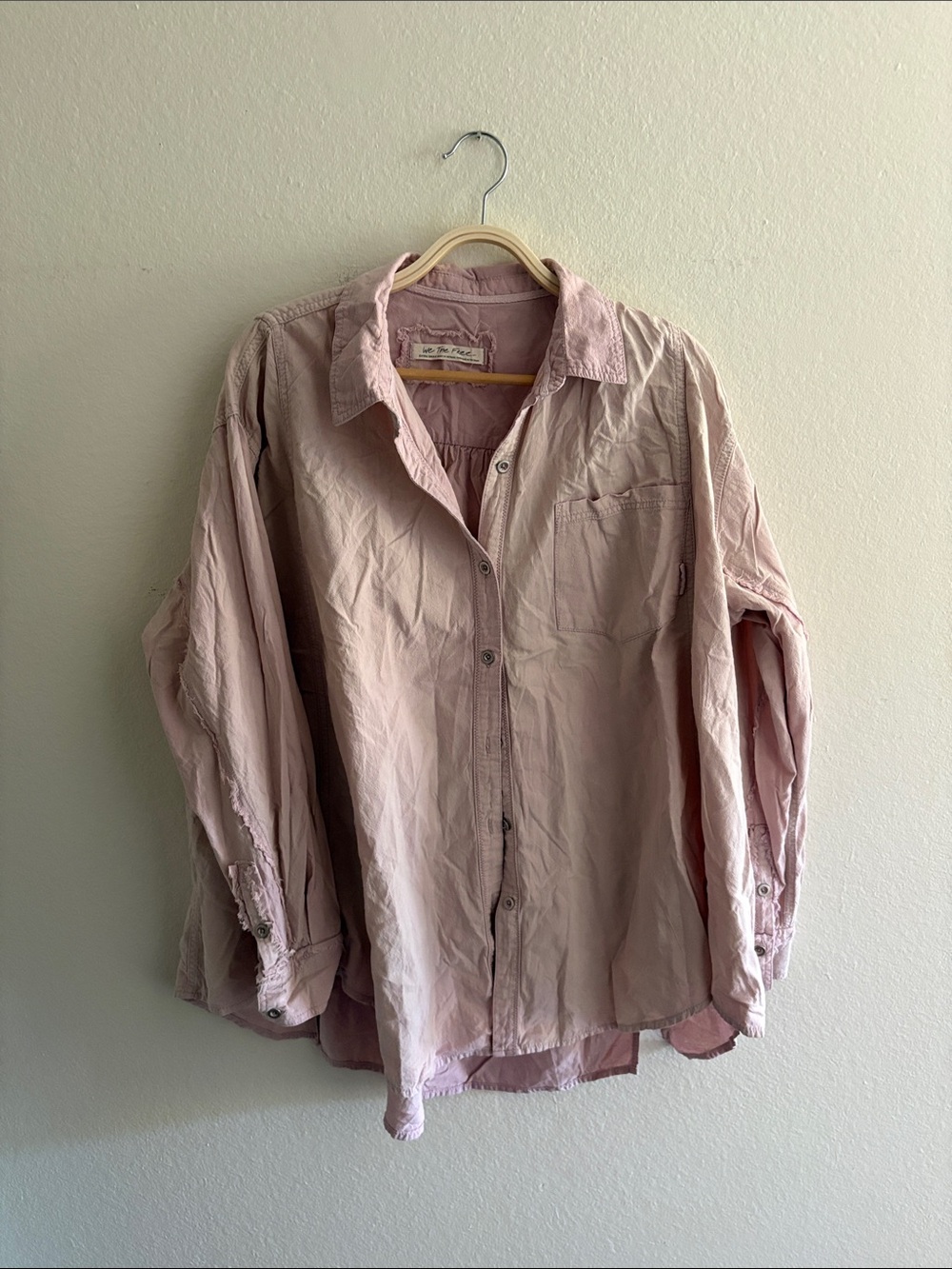 We The Free Oversized Cotton Buttondown